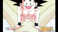 Dragonball character fucks his slutty girlfriend
