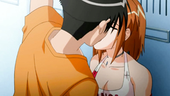 Hardcore drilling from behind for lovely anime teen