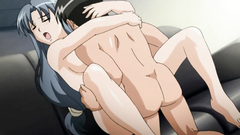 Deep and intense pounding with sexy anime babe