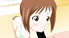 This barely legal anime teen looks so sweet and innocent!