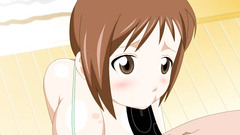 This barely legal anime teen looks so sweet and innocent!