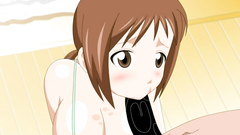 This barely legal anime teen looks so sweet and innocent!