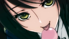 Brunette cutie feels so good with that cock in her mouth