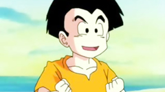 Cartoon blonde blows big cock on the beach