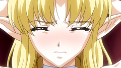 Big boobed elvish whore spreads her legs wide open