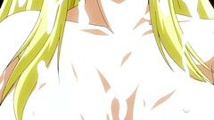 Big breasted blonde elf looks so hot in hentai cartoon