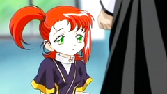 Barely legal anime cutie gets penetrated from behind