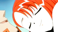 Big breasted redhead girl in tender BDSM games