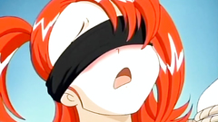 Big breasted redhead girl in tender BDSM games