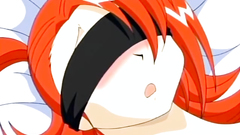 Big breasted redhead girl in tender BDSM games