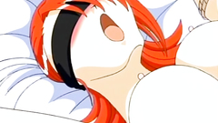 Big breasted redhead girl in tender BDSM games