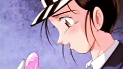 This busty police lady looks so hot and horny!