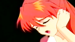 Redhead animated babe with natural tits in xxx cartoon