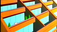 Redhead animated babe with natural tits in xxx cartoon