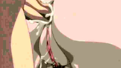 Anal penetration for big titted hentai lady