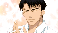 Homosexual love in romantic hentai cartoon