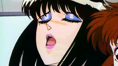 Hardcore strapon fetish fuck with sexy hentai sluts