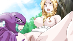 Sexy blonde spreads her legs and gets pleasured