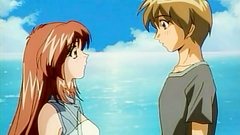 Bikini and swimsuit fit her perfectly in hentai cartoon