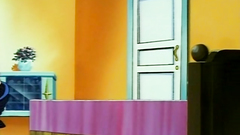 Black-haired hentai lady gets into the trouble