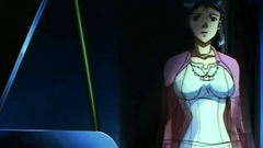 Black-haired hentai lady gets into the trouble