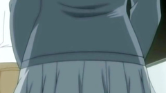 Blonde babe with huge breasts molested in train