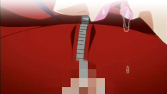 Seductive anime girl gets punished against her will