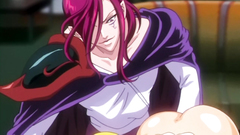 Adorable sluts from hentai cartoon go crazy