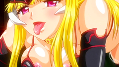 Blonde girl gets covered with cum after hardcore fuck