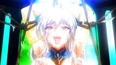 Blonde girl gets covered with cum after hardcore fuck