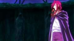 Blonde and brunette abbes in hentai animated cartoon