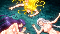 Evil and horny monsters want to fuck them all