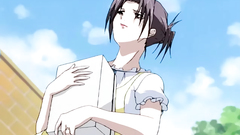 Brunette woman gets toyed and fucked till orgasm