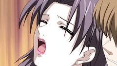 Brunette woman gets toyed and fucked till orgasm