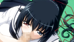 Busty schoolgirl shows her skills in hentai toon