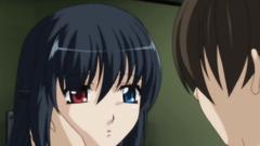 Busty schoolgirl shows her skills in hentai toon