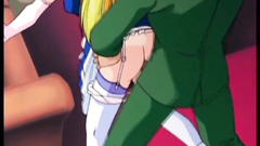 Sexy blonde chick gets fucked in passionate 3some