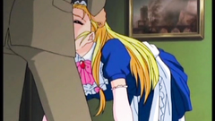 Sexy blonde chick gets fucked in passionate 3some