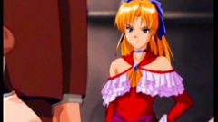 Many hard cocks for redhead seductive babe