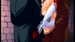 Many hard cocks for redhead seductive babe