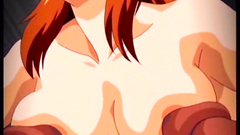 Many hard cocks for redhead seductive babe