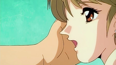 Big monsters and little girls in hentai cartoon