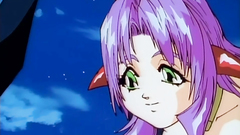 Big monsters and little girls in hentai cartoon