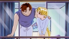 Sweet blonde elf takes cock from behind