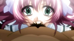 Deepthroat face fuck for a tiny little girl