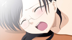 Painful deep fuck for sexy brunette hentai babe