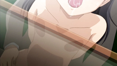 Painful deep fuck for sexy brunette hentai babe