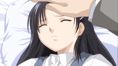 Painful deep fuck for sexy brunette hentai babe