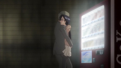 Lonely brunette gets molested in the subway station