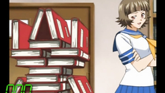 Young and beautiful teens in hentai cartoon